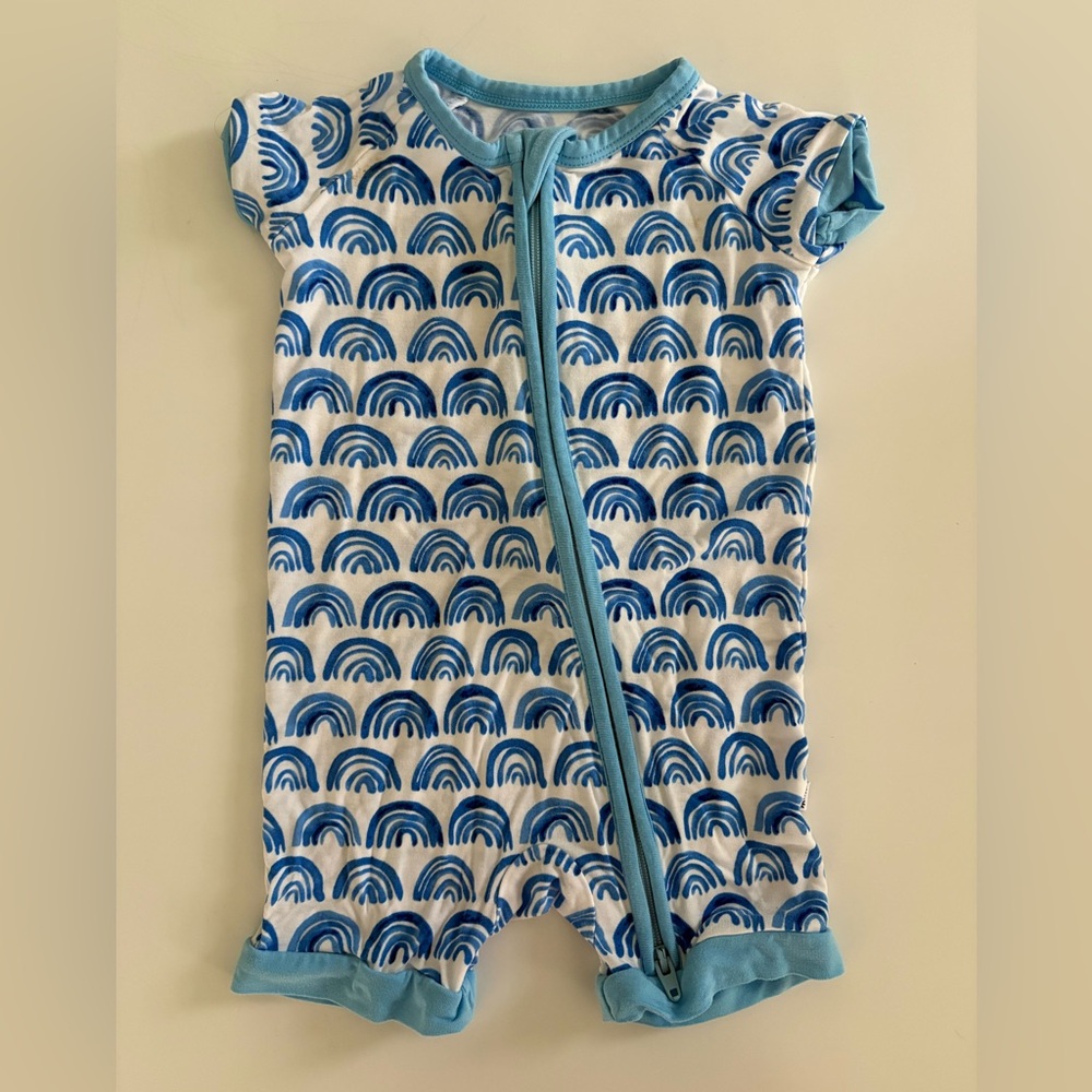 Little Sleepies Shorty Zippy 3-6M